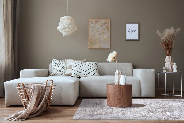 ABC VIVACE КИЛИМ KENNEDY O D.GREY CREAM 230X160CM