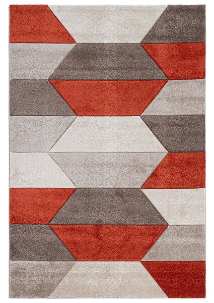 ABC VIVACE КИЛИМ CARVE GEOMETRIC GR RUST 230X160CM