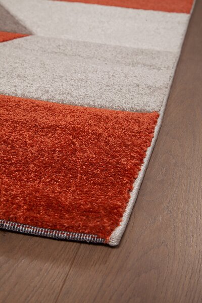 ABC VIVACE КИЛИМ CARVE GEOMETRIC GR RUST 230X160CM