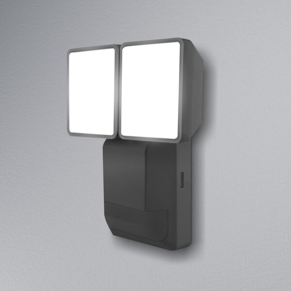 Ledvance - LED Екстериорен аплик със сензор SPOT 2xLED/8W/230V IP55