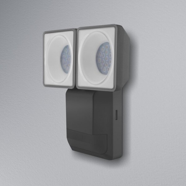 Ledvance - LED Екстериорен аплик със сензор SPOT 2xLED/8W/230V IP55