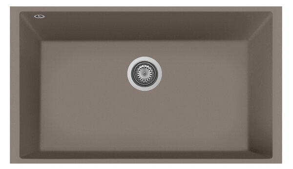 PLADOS КУХНЕНСКА МИВКА ONE 84-10 ST 838X480 КАФЯВА