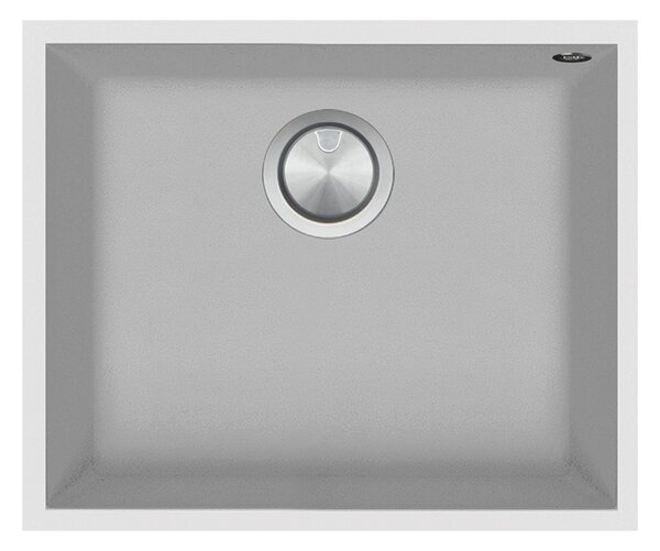 BARAZZA КУХНЕНСКА МИВКА ОТ ГРАНИТ SOUL 50X40 БЯЛА
