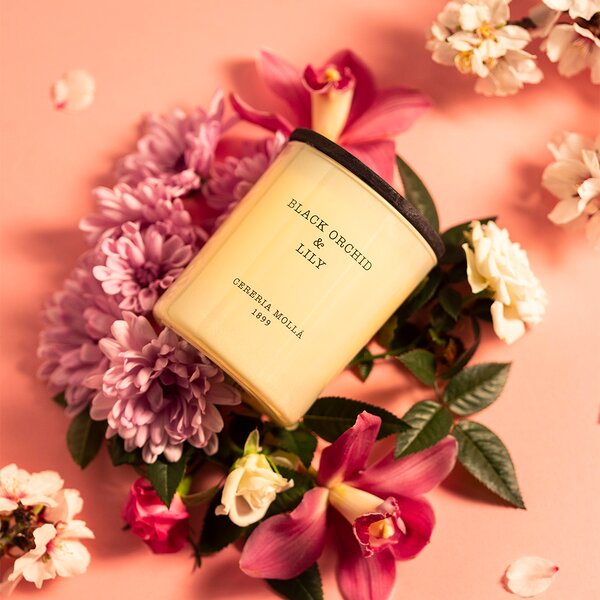CERERIA MOLLA АРОМАТНА СВЕЩ BLACK ORCHID&LILY