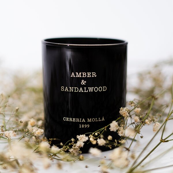 CERERIA MOLLA МИНИ АРОМАТНА СВЕЩ AMBER&SANDALWOOD