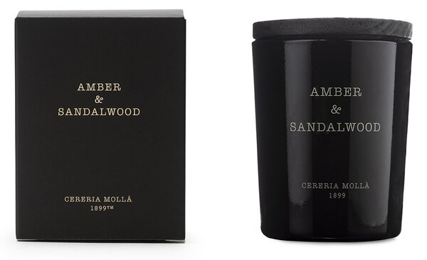 CERERIA MOLLA МИНИ АРОМАТНА СВЕЩ AMBER&SANDALWOOD