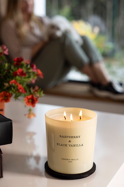 CERERIA MOLLA СВЕЩ XL С 3Ф RASPBERRY&BLACK VANILLA