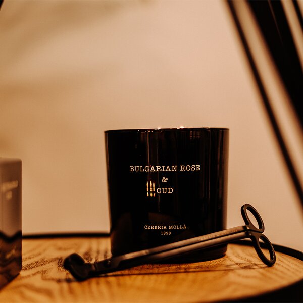 CERERIA MOLLA СВЕЩ XL С 3 ФИТИЛА BULGARIANROSE&OUD