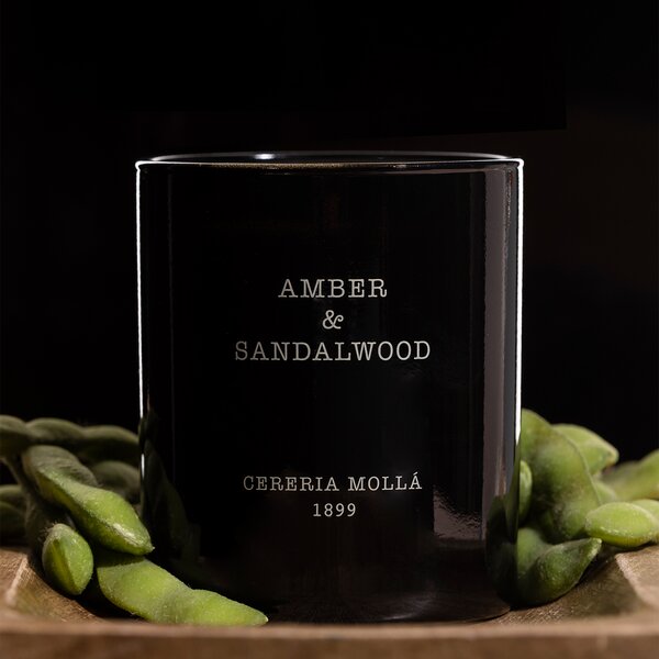 CERERIA MOLLA СВЕЩ XL С 3 ФИТИЛА AMBER&SANDALWOOD