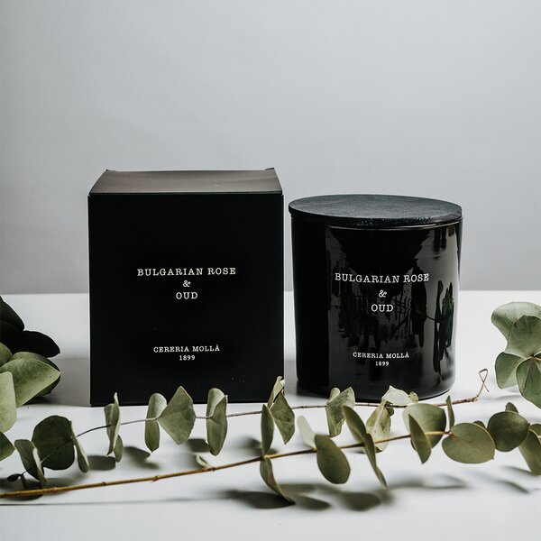 CERERIA MOLLA СВЕЩ XL С 3 ФИТИЛА BULGARIANROSE&OUD