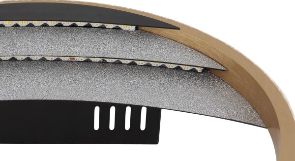 Globo 48493-12 - LED плафон CONSTANCE LED/12W/230V, диаметър 29,5 см, златист