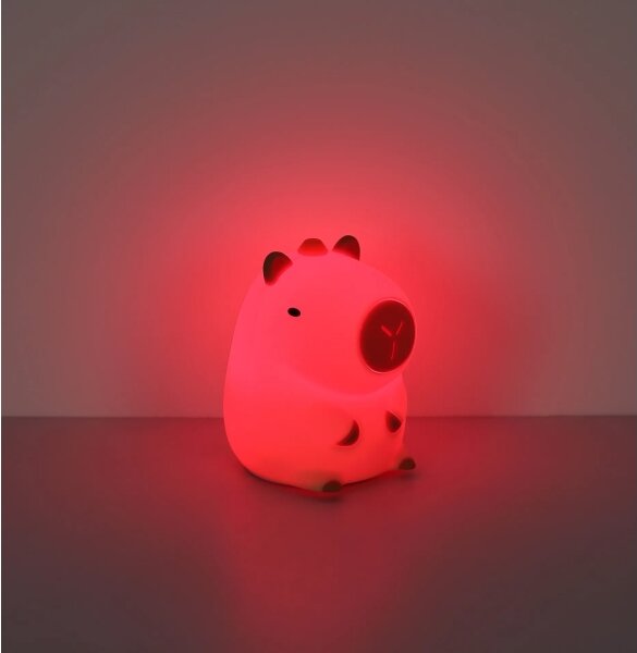 Globo 2874-LED RGBW Димируемо, презареждаемо детско нощно осветление CAPYBARA LED/1,5W/5V 1200 mAh капибара