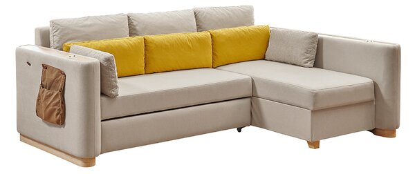 KELEBEK ЪГЛОВА ХОЛНА ГАРНИТУРА ILIA УНИВ. 2502/СИВ