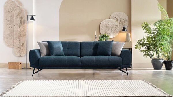 BELLONA ТРИМЕСТЕН ДИВАН MATISSE NAVY СИНЬО-ЗЕЛЕН