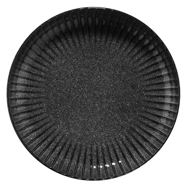 KUTAHYA ДЪЛБОКА ЧИНИЯ CREST 20CM 960ML АНТРАЦИТ
