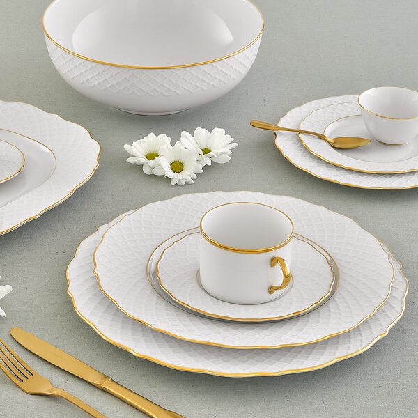 PORCEL ЧИНИЯ ЗА СУПА EMPIRE GOLD 22CM 250ML