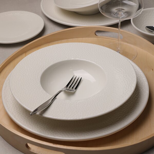 KUTAHYA ОВАЛНА ЧИНИЯ WELLINGTON 28CM 700ML БЯЛА