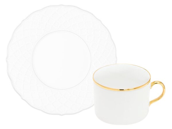PORCEL ЧАША ЗА ЧАЙ PREMIUM GOLD BIA 8CM 230ML