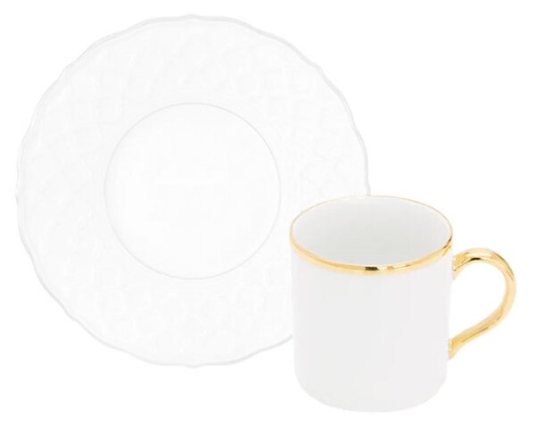 PORCEL ЧАША ЗА КАФЕ PREMIUM GOLD BIA 6CM 90ML