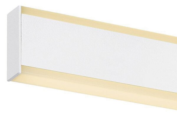 SLV LED стенна лампа за баня One Linear, 52 cm, бяла, метал, CCT, Затъмняване, Бял, Баня, Алуминий, Модерен