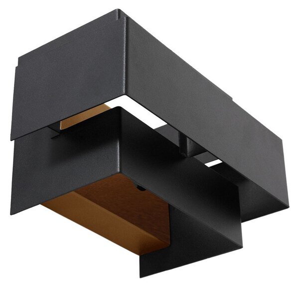 Steinhauer LED стенна лампа Muro 3368, черна, нагоре/надолу, G9, 2700 K, Затъмняване, Черен, Дневна/трапезария, Метал, Модерен, Стенна розетка отгоре/отдолу