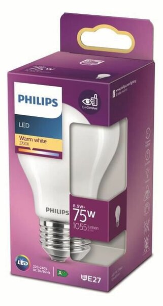 LED крушка Philips ø 6,6 x 10,4 cm 1055 lm