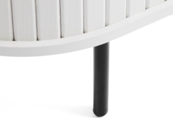 Бяла маса за телевизор 120x56x40 cm Nola – Unique Furniture