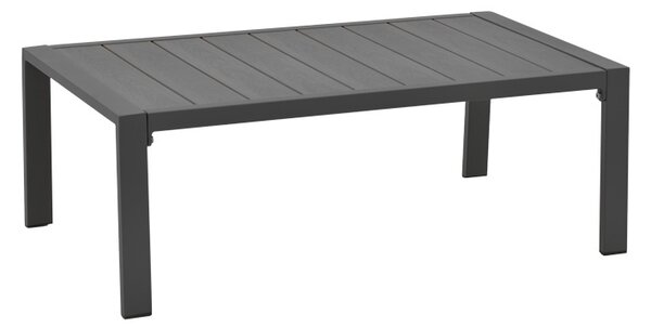 Комплект 4 бр. градинска маса и столове Mabudu Сив 118x64x100 см