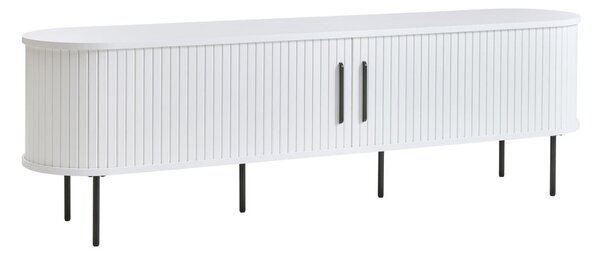Бяла маса за телевизор 180x56x45 cm Nola – Unique Furniture