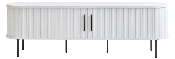 Бяла маса за телевизор 180x56x45 cm Nola – Unique Furniture