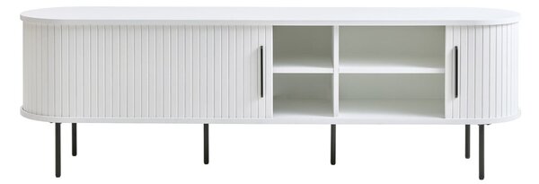 Бяла маса за телевизор 180x56x45 cm Nola – Unique Furniture
