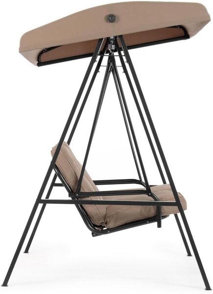 Градинска люлка EFESTO 185x110x163 cm. бежово