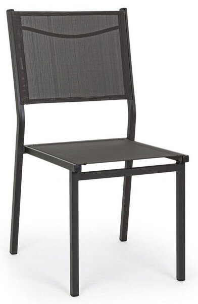 Градински стол HILDE 46x57x88 cm. антрацит
