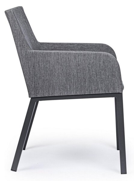 Градински стол OWEN 55x62x82 cm. антрацит