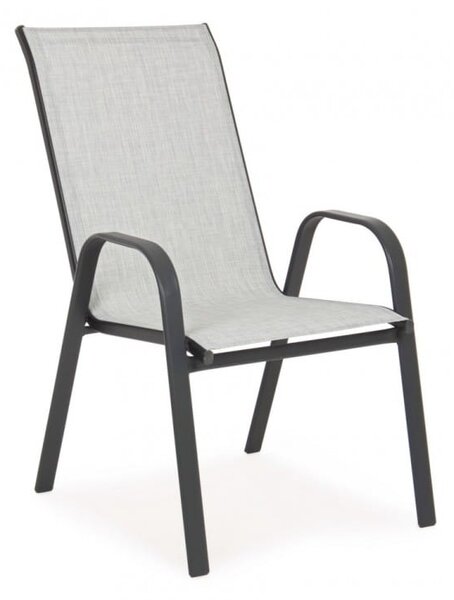 Градински стол MARTINEZ 56x65x90 светло сив