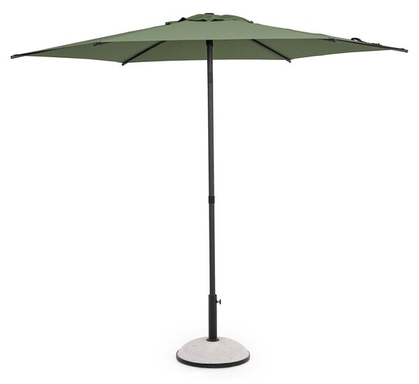Градински чадър със свободно рамо SAMBA 270x220 cm. тъмнозелено/антрацит