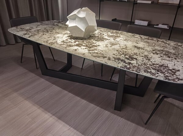 BONALDO ТРАПЕЗНА МАСА КЕРАМ. ПЛОТ ART ALASKA WHITE - Мострен продукт