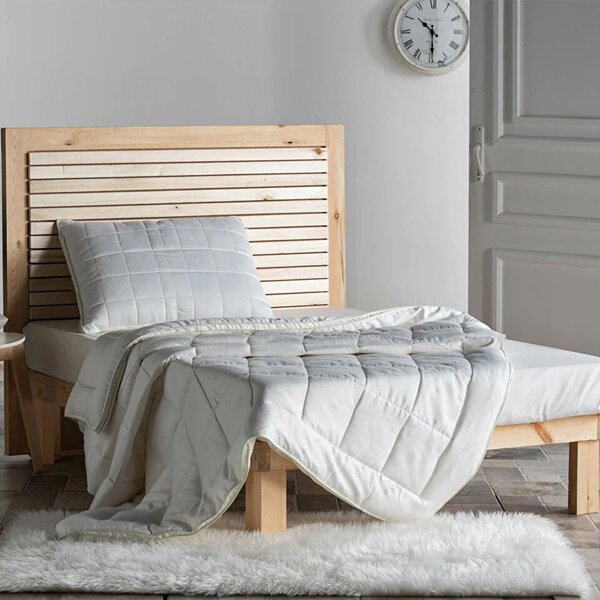 DOQU ЗАВИВКА BAMBU 155X215 БЯЛA