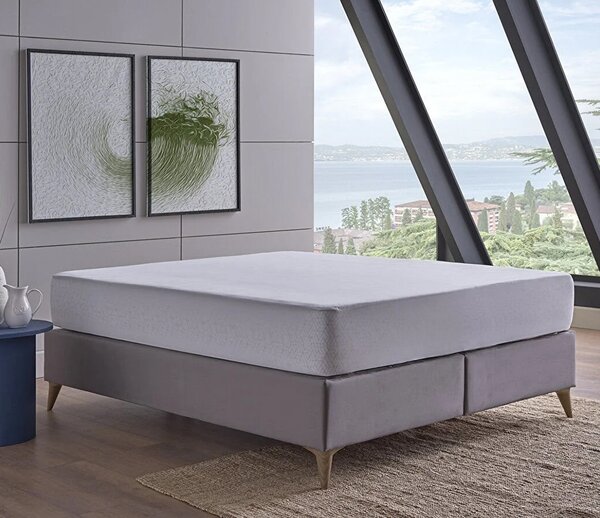 DOQU ПРОТЕКТОР ЗА МАТРАК PERLA 90X190 БЯЛ