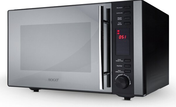 SOGO МИКРОВЪЛНОВА ФУРНА С ГРИЛ HOR-SS-885 900W