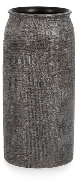 BIZZOTTO ДЕКОРАТИВНА ВАЗА PAPYRUS 32,3CM СИВА