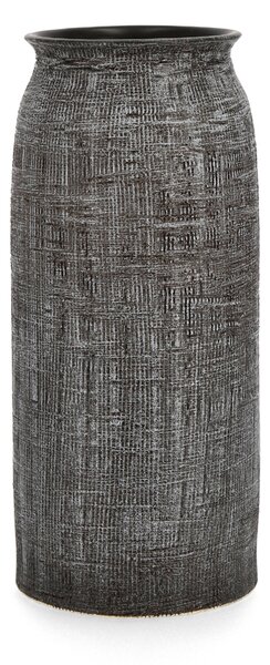 BIZZOTTO ДЕКОРАТИВНА ВАЗА PAPYRUS 17,7X40 Т СИВА