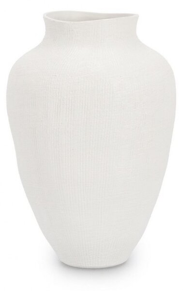 BIZZOTTO ДЕКОРАТИВНА ВАЗА PAPYRUS 29,8CM БЯЛА