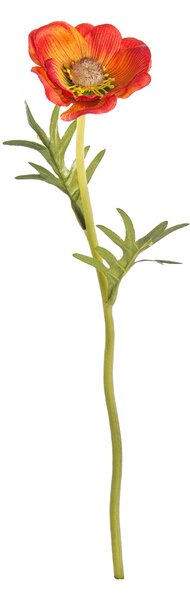BIZZOTTO ИЗКУСТВЕНО ЦВЕТЕ ANEMONE 30CM ОРАНЖЕВО