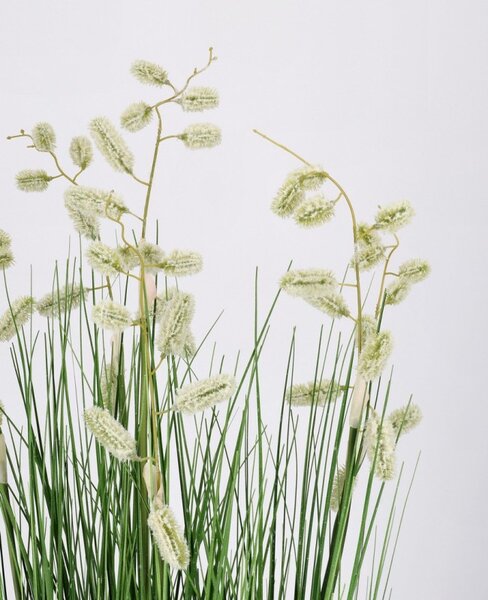 BIZZOTTO ИЗКУСТВЕНО РАСТЕНИЕ GREVILLEA 100CM БЯЛО