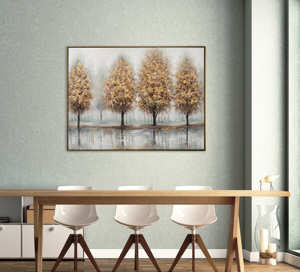 IMAGELAND АКРИЛНА КАРТИНА GOLDEN TREES