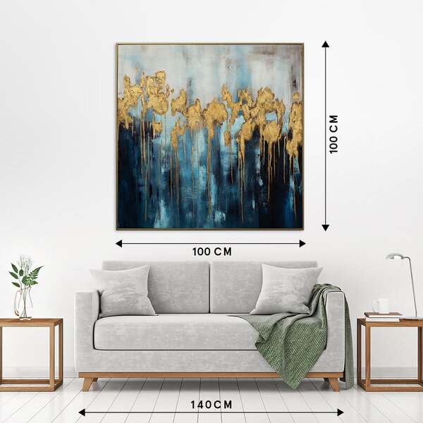IMAGELAND АКРИЛНА КАРТИНА GOLDEN WAVES