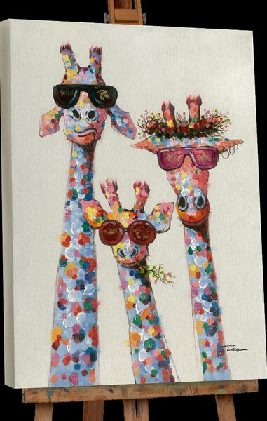 IMAGELAND АКРИЛНА КАРТИНА GIRAFFES IN THE MORNING