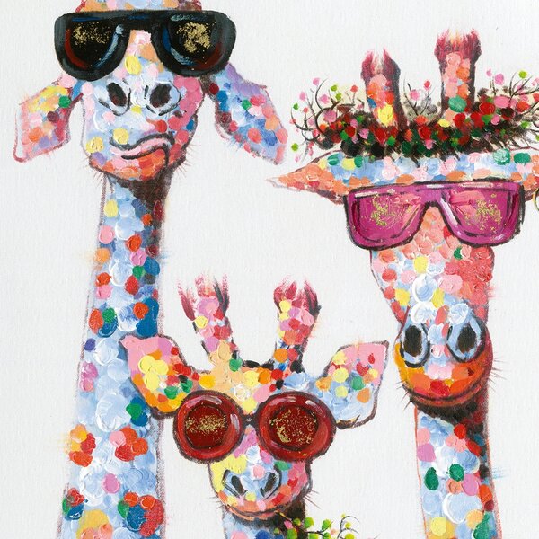 IMAGELAND АКРИЛНА КАРТИНА GIRAFFES IN THE MORNING