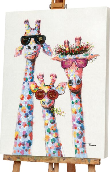 IMAGELAND АКРИЛНА КАРТИНА GIRAFFES IN THE MORNING